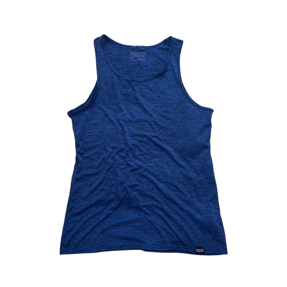 PATAGONIA Capilene Cool Daily Tank Women S Blue Heather Active Top 45295
